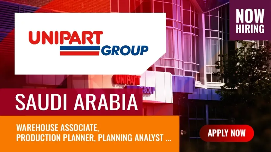 Unipart Group Jobs in Saudi Arabia, Vacancies in Logistics Firm