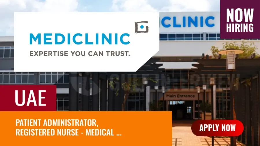 Mediclinic UAE Jobs, Apply for Multiple Vacancies in Health Sector