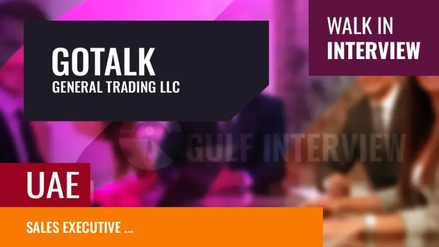 Sales Executives – Telecom Interview (Dubai, 28 June 2024)