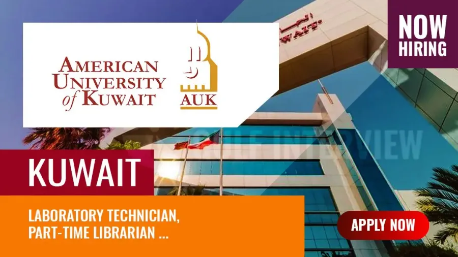 AUK Kuwait Jobs, Librarian, and Technician Posts Available