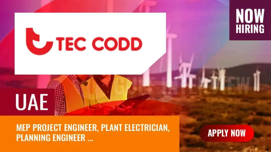 TECCODD Jobs UAE: Recruitment Started on Various Posts