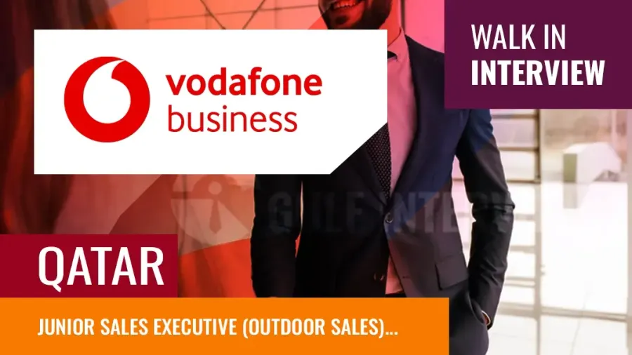 Junior Sales Executive (Outdoor Sales – Vodafone B2B) Qatar