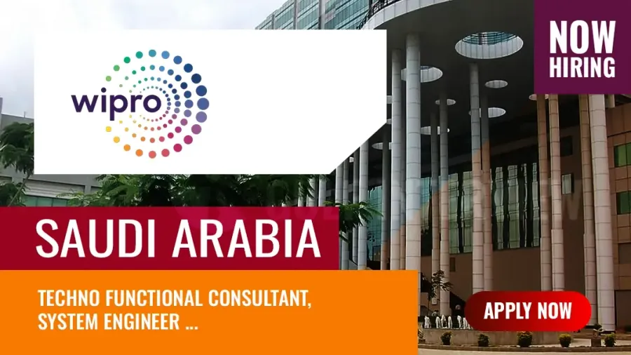 Wipro Vacancies Saudi Arabia, Apply for Latest Wipro Jobs