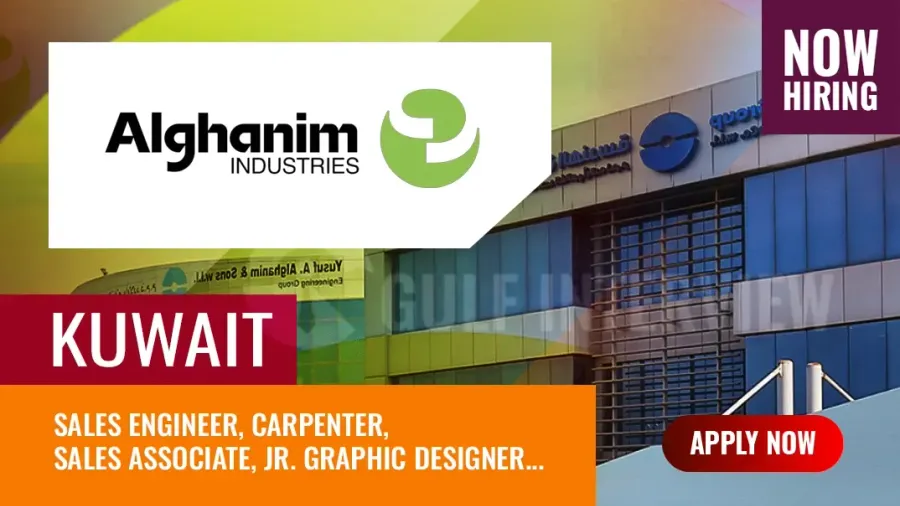 Alghanim Industries Kuwait Recruitment: Apply for 40+ Posts