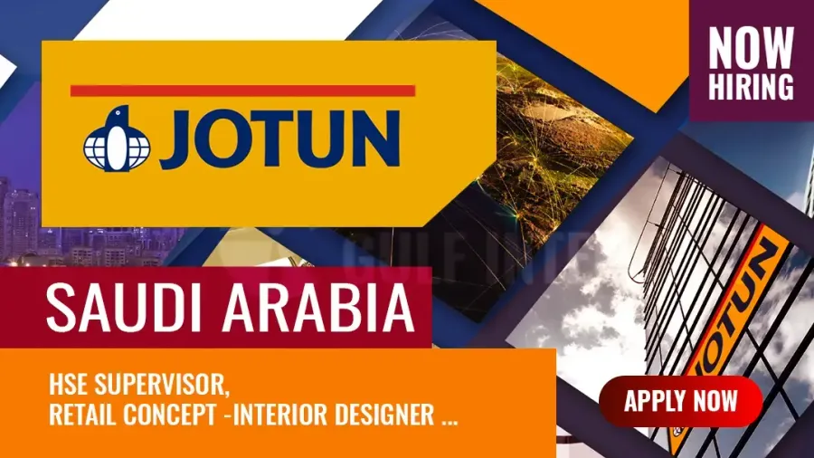 Jotun Middle East Jobs, Openings for Graduates in Saudi