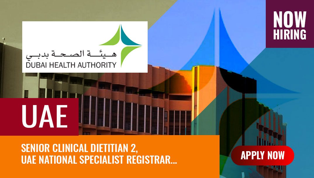 Dubai Health Authority Careers UAE, Healthcare Job Vacancies