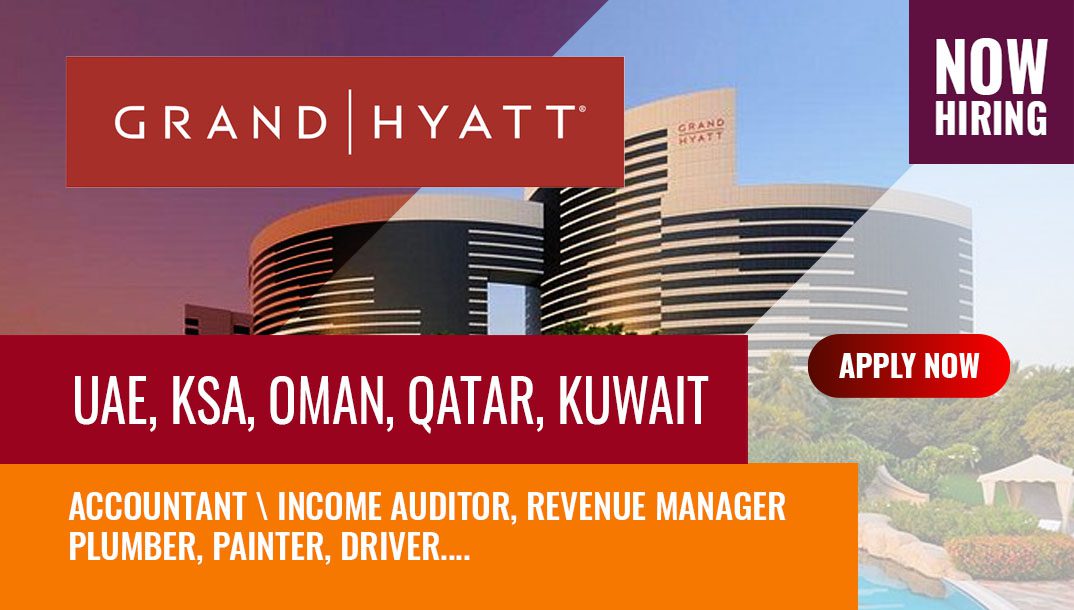 Grand Hyatt Careers and Job Vacancies in Gulf Countries