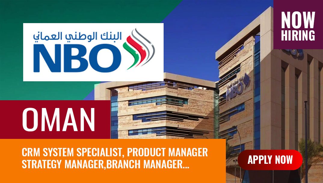 National Bank of Oman Jobs, Explore Bank NBO Careers