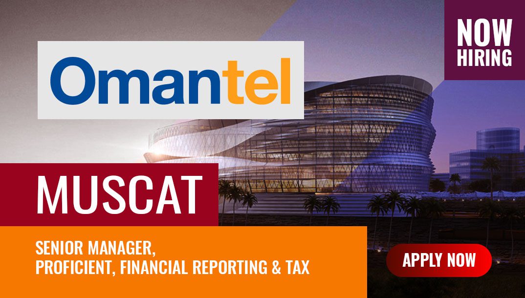 Omantel job vacancies in Muscat