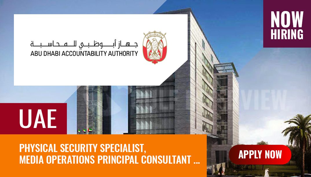 Abu Dhabi Accountability Authority Jobs