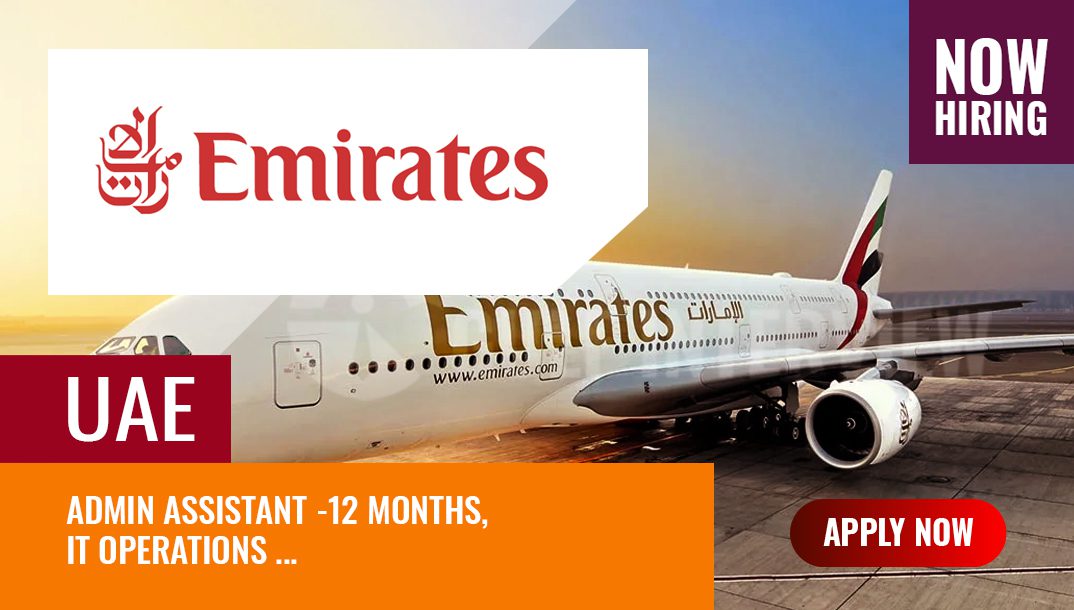 Emirates Airlines New Job Vacancies in UAE