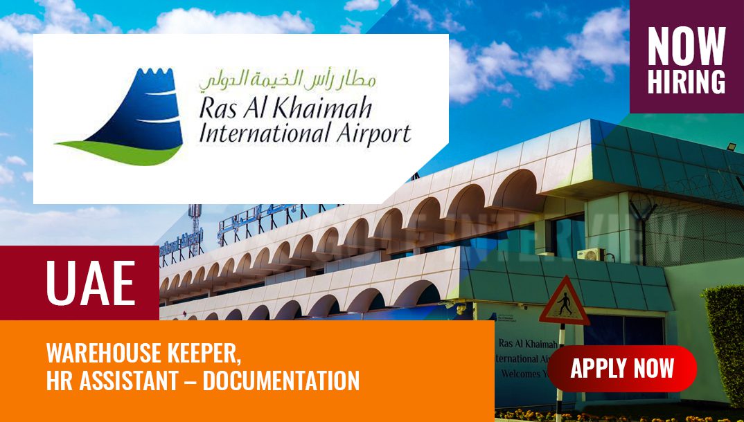 RAK Airport Careers 2024 Latest Vacancies at Airport UAE