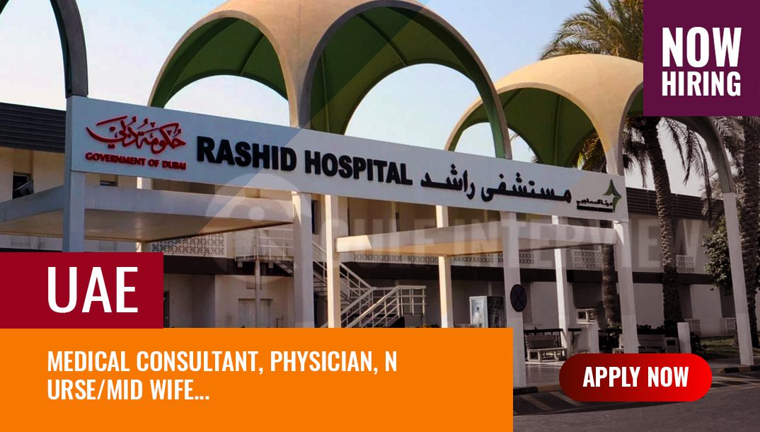 Rashid Hospital Careers, How Can I Apply for a Job?