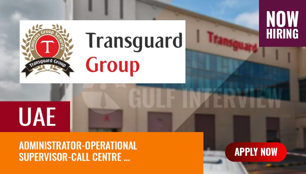 Apply for Transguard Vacancies at Dubai Airport