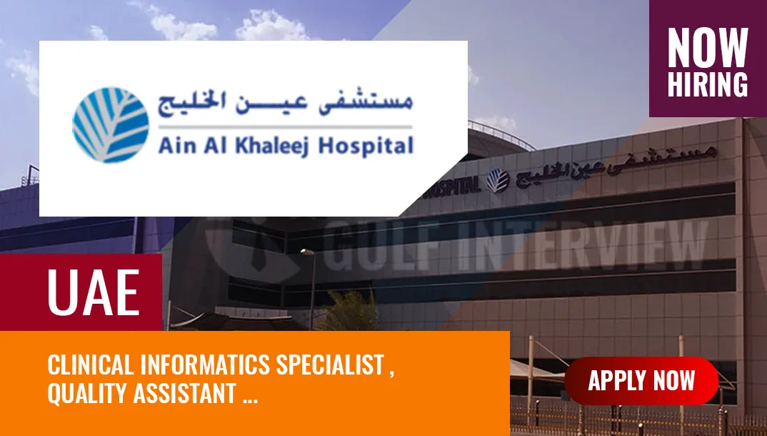 Ain Al Khaleej Hospital Job Vacancies