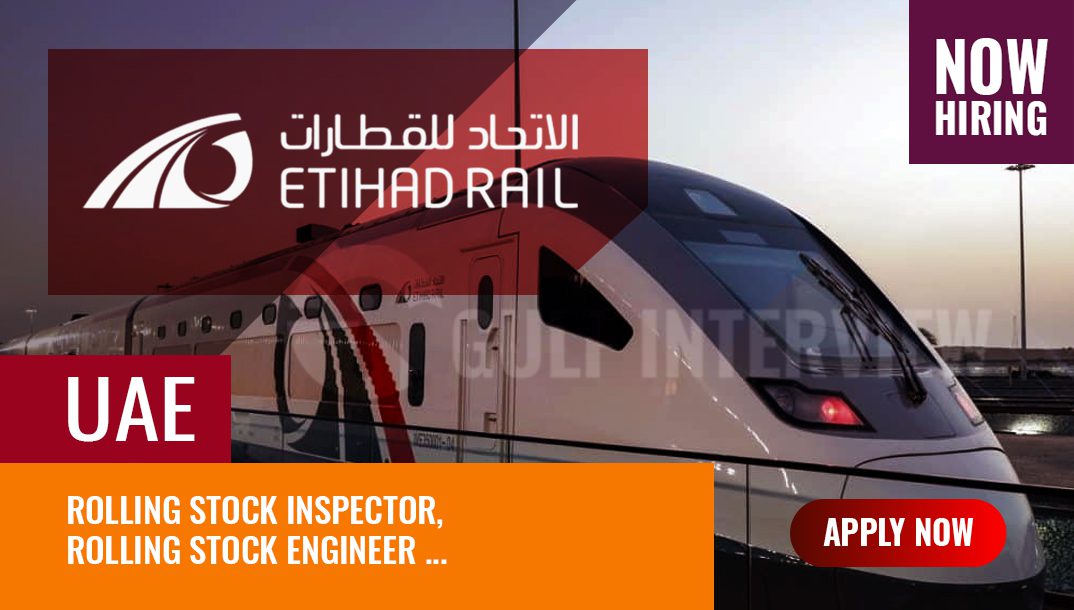 Etihad Railway Jobs New Vacancies in Abu Dhabi, UAE