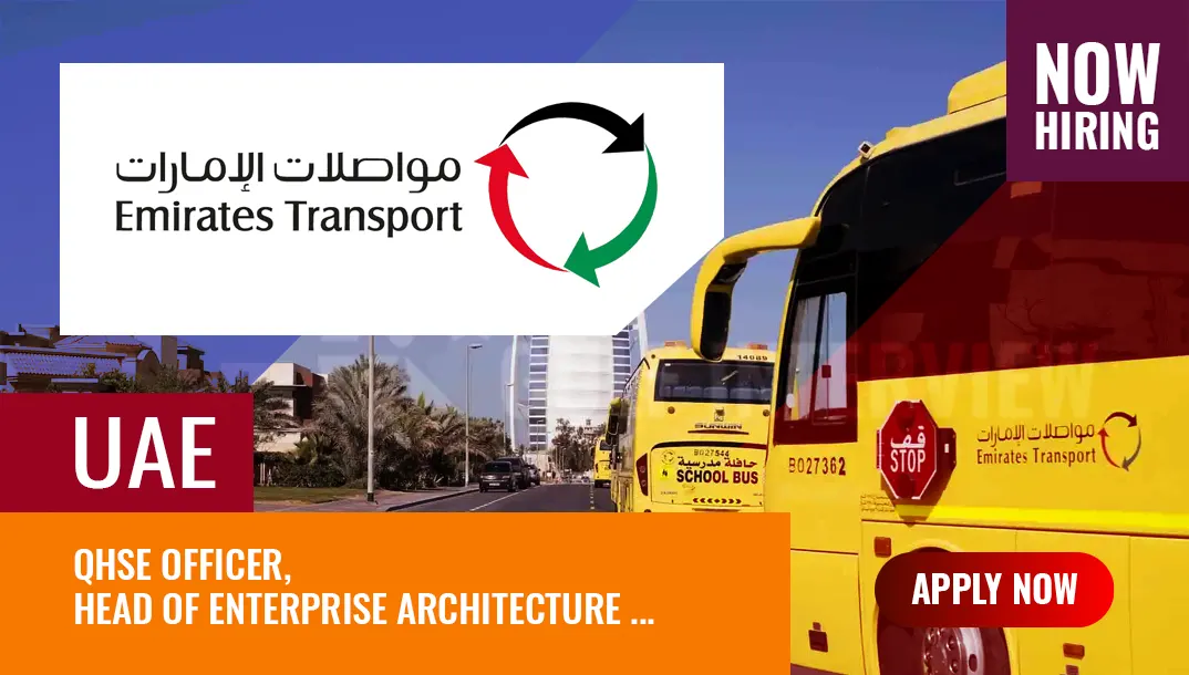 emirates transport jobs uae vacancies