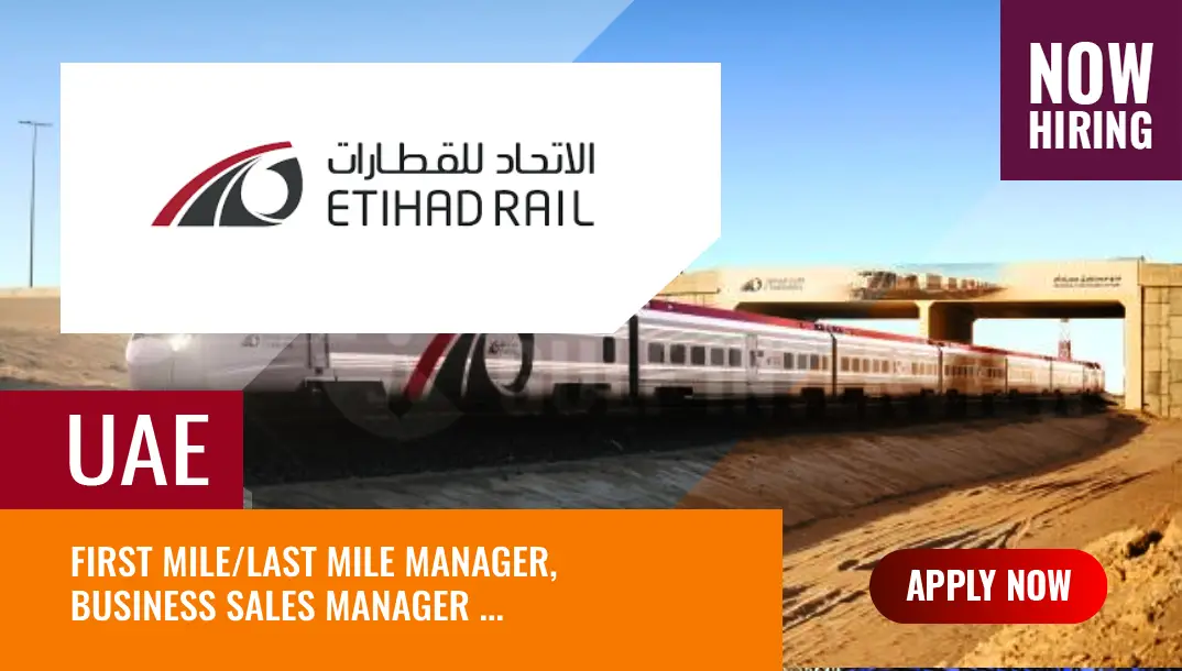 etihad rail jobs uae vacancies