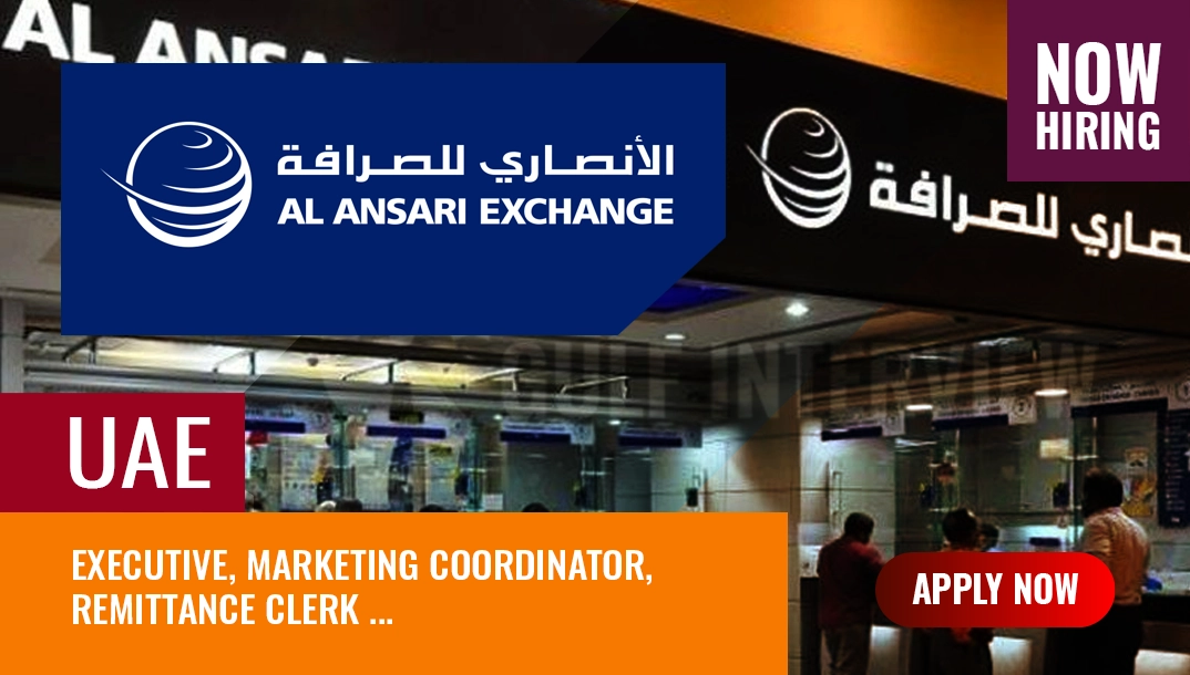 Al Ansari Exchange Jobs