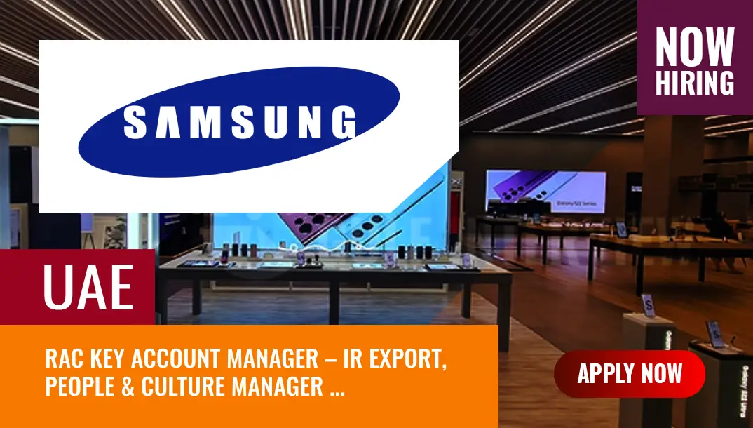 samsung jobs uae