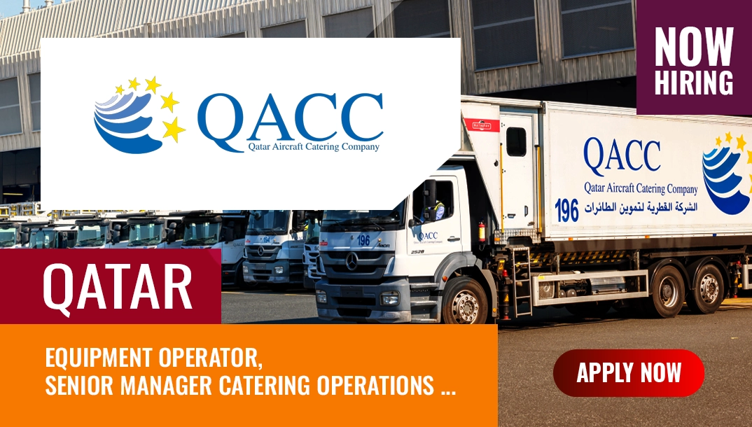 qatar aircraft catering job vacancies