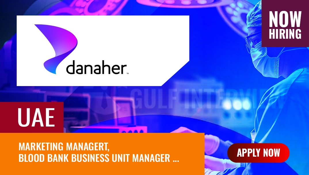 danaher jobs dubai vacancies uae