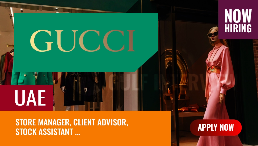 gucci jobs uae