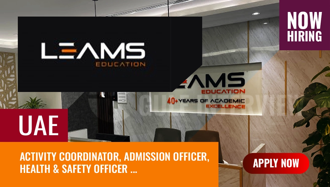 leams education jobs uae