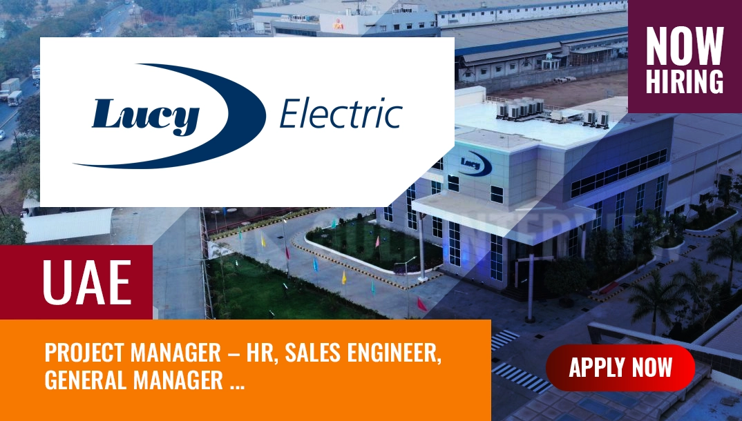 lucy electric dubai job vacancies