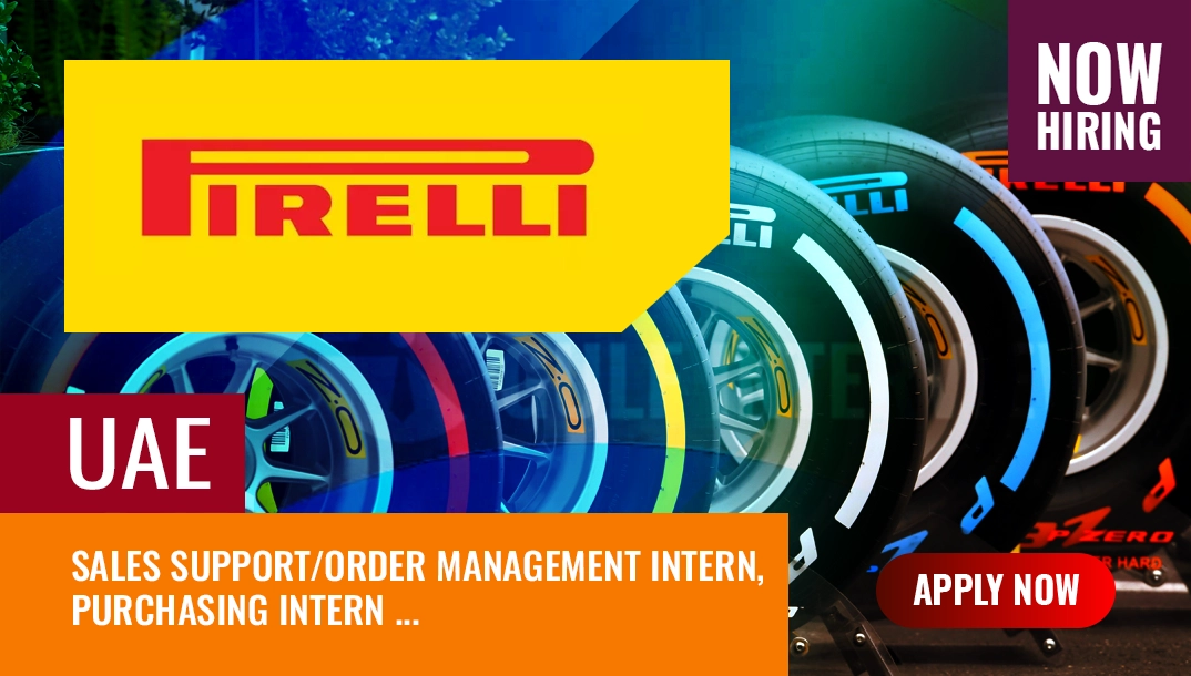 Pirelli Dubai Jobs