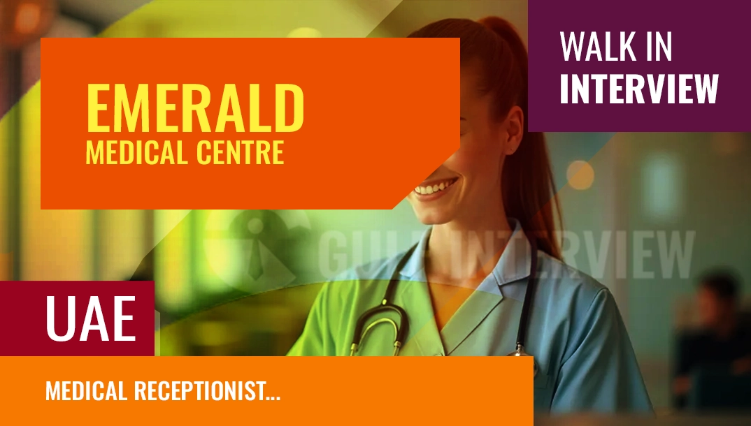 Medical Receptionist Walkin