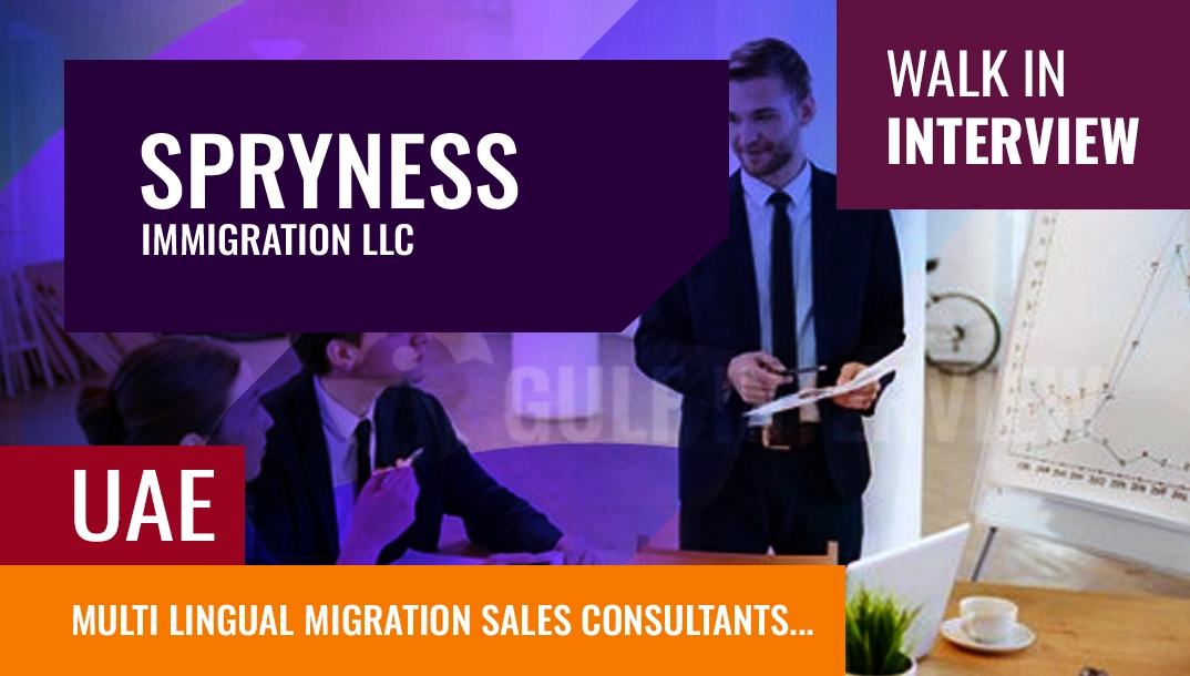 multi lingual migration sales consultants interview