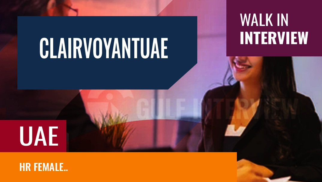 hr executive(female) walk-in interview in dubai