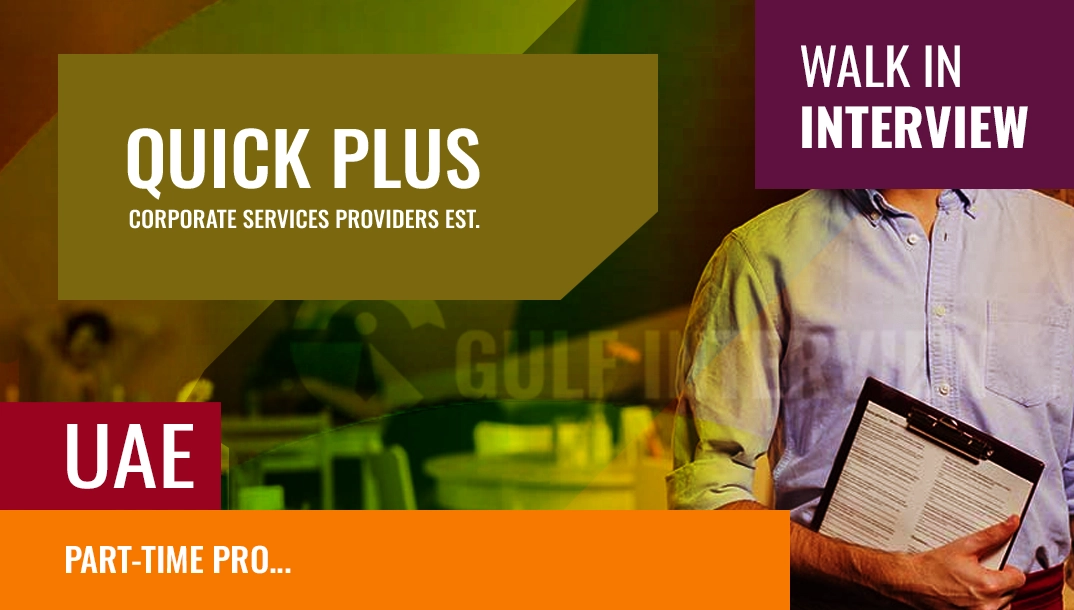 part-time pro vacancy in dubai